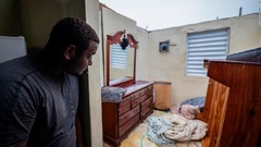 プエルトリコにハリケーン上陸　全島で停電、壊滅的な洪水発生