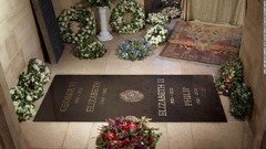 エリザベス女王の眠る墓、王室が写真公開
