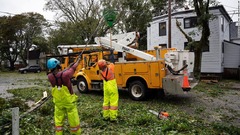 「フィオナ」がカナダ東岸を直撃、大規模停電や家屋倒壊の被害