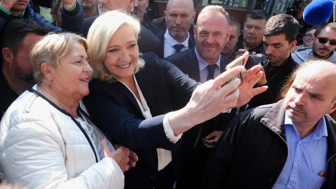 マリーヌ・ルペン氏は今年のフランス大統領選決選投票で４１％の得票率を記録/Yves Herman/Reuters