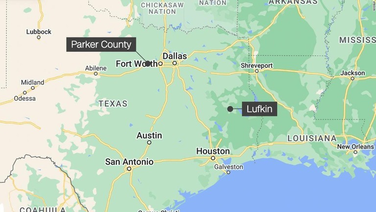 米テキサス州で、１２歳の少女が父親を銃で撃ち、さらに自身の頭部を撃ったとみられる事件が発生した/Google