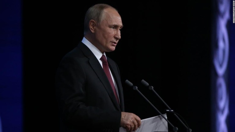 ロシアのプーチン大統領＝９月２０日、モスクワのクレムリン大宮殿/Contributor/Getty Images