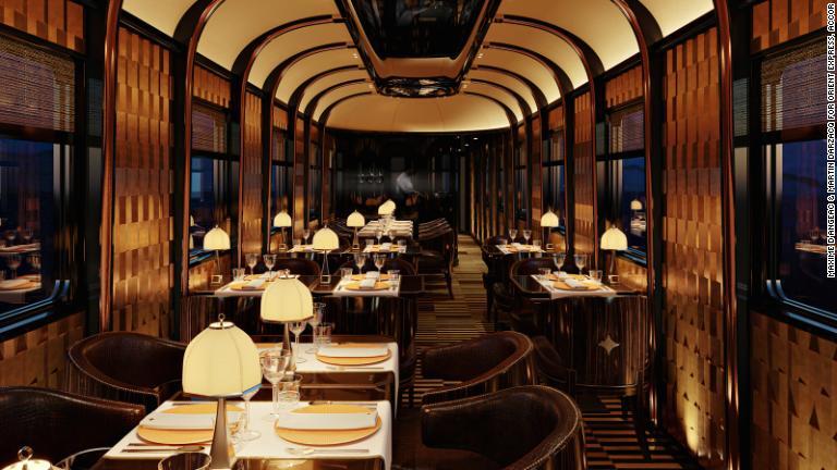 ホスピタリティー企業のアコーは、パリの建築家マキシム・ダンジャック氏に細部に至るまでの復元を依頼した/The new Orient Express reinterpreted by Maxime d'Angeac