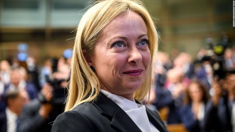 イタリアの極右政党率いるメローニ氏が同国初の女性首相に就任する　/Antonio Masiello/Getty Images