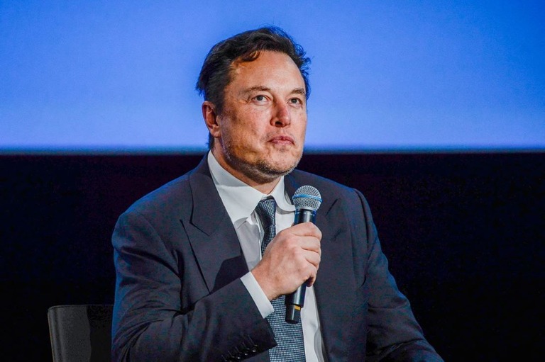 イーロン・マスク氏は、米国防総省からの資金提供がなくてもスターリンクを継続する意向を示している/Carina Johansen/NTB/AFP/Getty Images