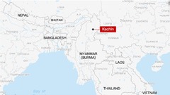 ミャンマー少数民族の記念行事に国軍の空爆、５０人死亡か