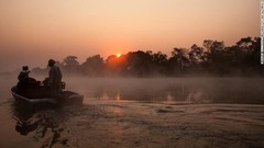 ゾウやライオンなどの動物が暮らすザンビアのカフエ国立公園