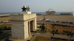 ガーナの首都アクラは２０１９年、世界各地のアフリカ出身者らに帰省や投資を呼び掛けるキャンペーンを展開した