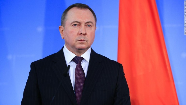 急死したベラルーシのマケイ外相/Abdulhamid Hosbas/Anadolu Agency/Getty Images