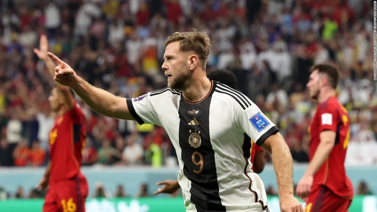 ドイツは残り７分でフュルクルクが同点ゴールを決めた/Alexander Hassenstein/Getty Images Europe/Getty Images