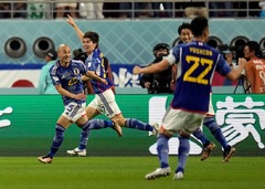 日本、スペインに２―１で勝利　Ｗ杯決勝トーナメント進出