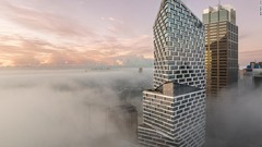 世界初の「アップサイクル」な高層建築、ビルを解体から救う　豪