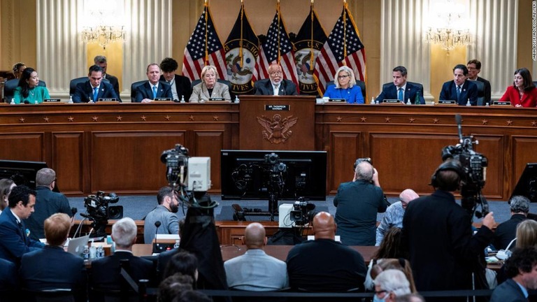 米議会襲撃事件を調査する下院の特別委が、２１日に最終報告書を公表するという/Jabin Botsford/Pool/Reuters