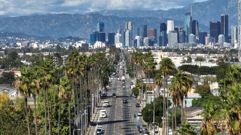 4位は米ロサンゼルス。昨年は9位だった/Myung J. Chun/Los Angeles Times/Getty Images