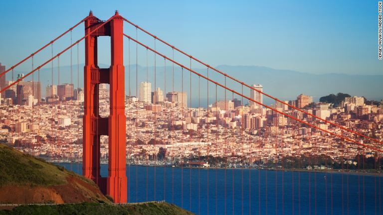 ８位の米サンフランシスコは、１０位内に入る米国の３都市のひとつ/Sergey Novikov/Adobe Stock