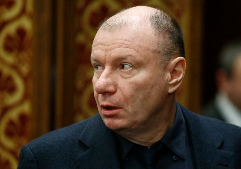 制裁対象に指定されたウラジーミル・ポターニン氏/Sergei Karpukhin/Reuters