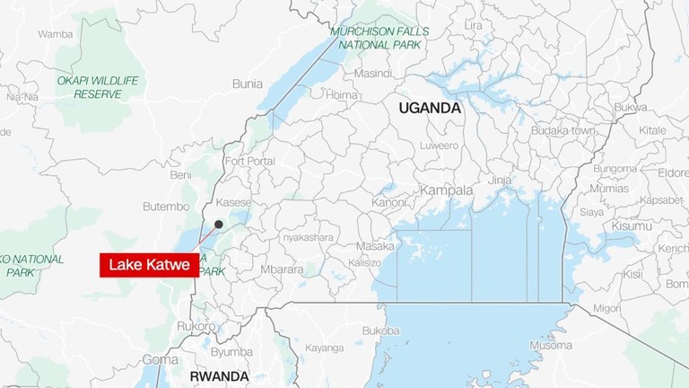 アフリカ東部のウガンダで、カバにのまれかけた２歳児が吐き出されて九死に一生を得た