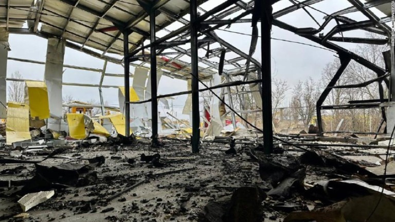グラトコフ知事が掲載したベルゴロドの被害状況を示す画像/Vyacheslav Gladkov/Telegram