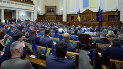 ゼレンスキー氏が年末の議会演説　「ウクライナが欧州を団結させた」