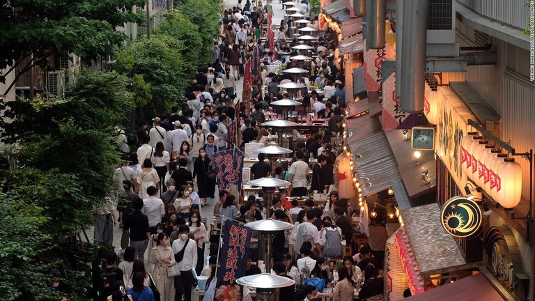 東京の宮下公園近郊＝２０２２年５月２２日/Takaaki Iwabu/Bloomberg /Getty Images