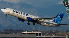 世界８位となったユナイテッド航空。米国内ランキングでは２位となった