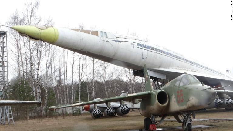 世界初の超音速輸送機となった「ツポレフＴｕー１４４」/Miquel Ros/CNN