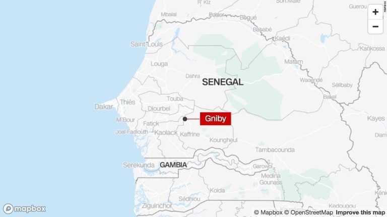 西アフリカのセネガルで、バスの衝突事故があり、死傷者が出た/Mapbox