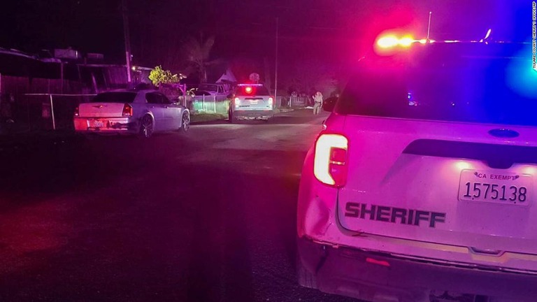 米カリフォルニア州ゴーシェンで銃撃事件が発生し、少なくとも６人が死亡した/Tulare County Sheriff's Office/AP