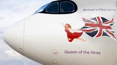 英ヴァージン、最新エアバス機に女王にちなんだ愛称