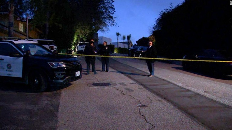 米ロサンゼルスで銃撃があり、３人が死亡した/KABC
