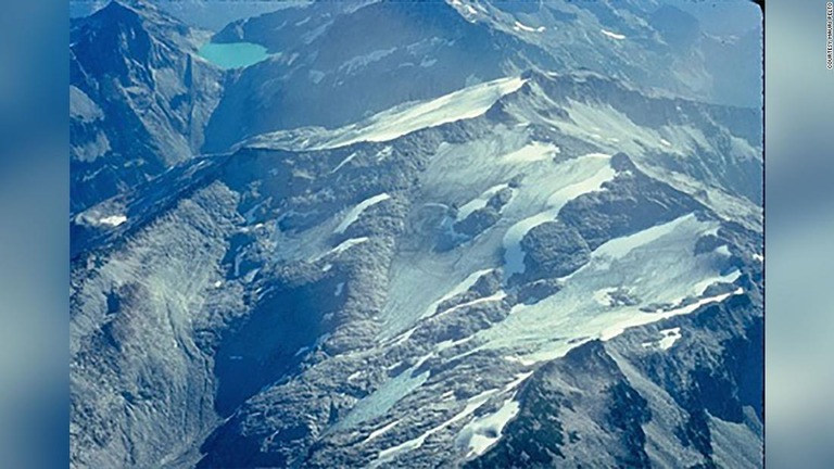 １９８８年に撮影されたヒンマン氷河/courtesy Mauri Pelto