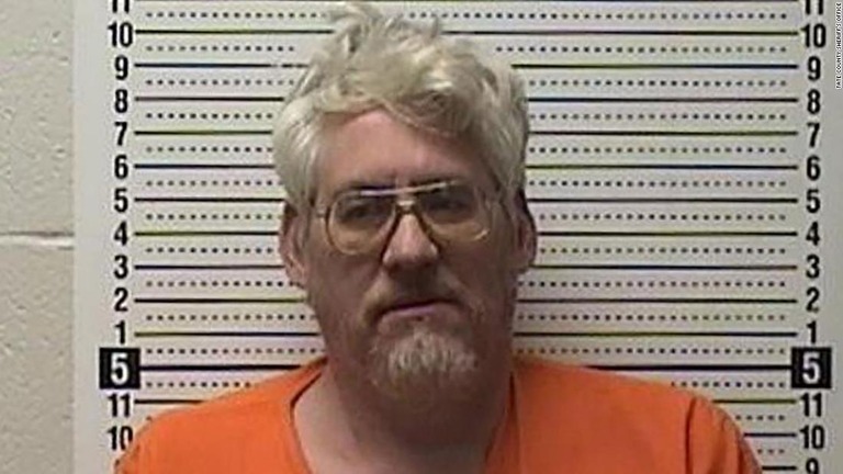 逮捕されたリチャード・デール・クラム容疑者（５２）/Tate County Sheriff's Office