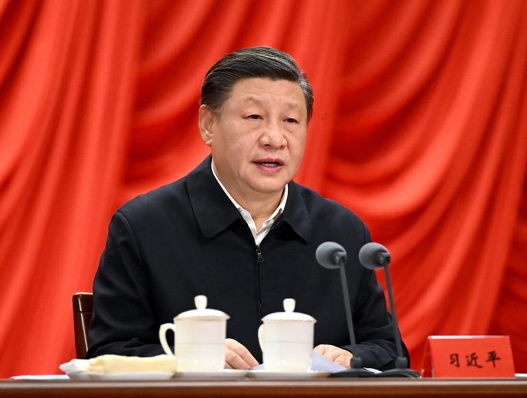 中国の習近平（シーチンピン）国家主席/Li Xueren/Xinhua/Getty Images/FILE