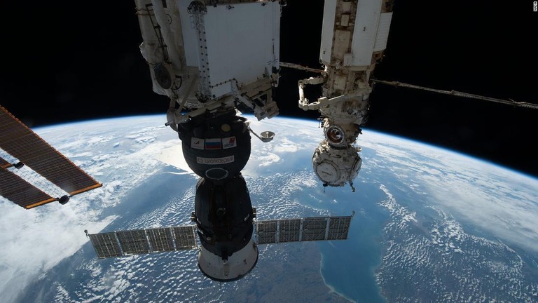 宇宙船「ソユーズＭＳ―２２」＝２０２２年１０月８日/NASA