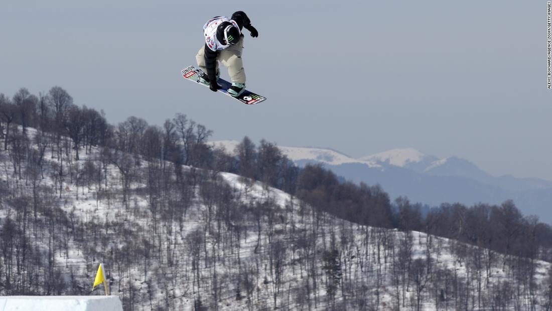 ブルックス選手の競技中の様子＝２７日、ジョージア・バクリアニ/Alexis Boichard/Agence Zoom/Getty Images