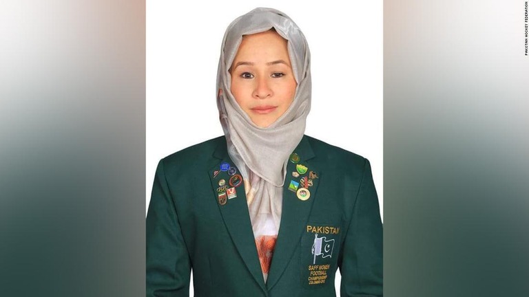 女子サッカーとホッケーのパキスタン代表選手だったシャヒダ・ラザさん/Pakistan Hockey Federation