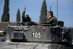 ウクライナ兵の戦車訓練、第１陣が週内にも完了　スペイン国防省