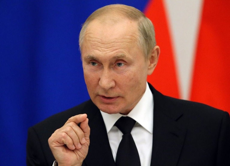 ロシアのプーチン大統領/Mikhail Svetlov/Getty Images/FILE