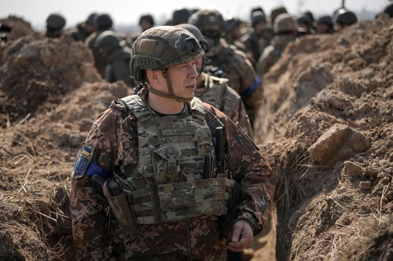 東部バフムートの支配権をめぐるロシア軍とウクライナ軍による戦闘は最も激しい局面を迎えているという/Vadim Ghirda/AP