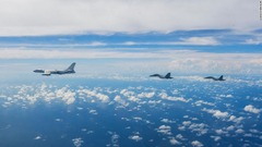 中国、台湾周辺で軍事演習を開始　蔡総統と米下院議長の会談後