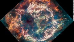 詳細を捉えた超新星残骸「カシオペア座Ａ」の様子