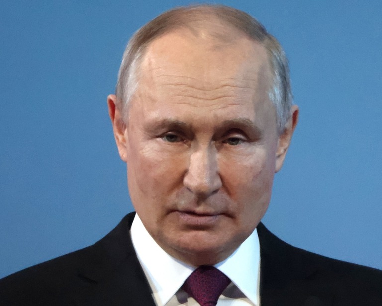 ロシアのプーチン大統領/Stringer/Getty Images