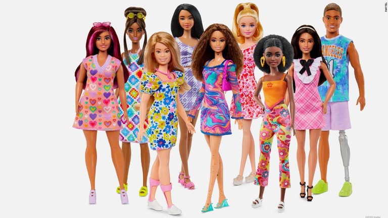 バービーの「ファッショニスタ」シリーズは、子どもたちへの多様性の発信を念頭に置く/Mattel 