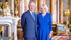 英王室、チャールズ国王夫妻の新たな写真公開　戴冠式を前に