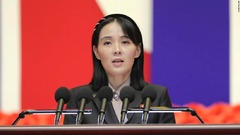 北朝鮮の金与正氏、米韓首脳宣言を非難
