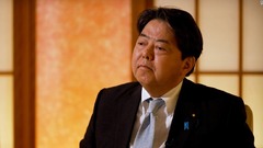 日本、ＮＡＴＯの事務所開設に向け協議中　林外相が語る　CNN EXCLUSIVE