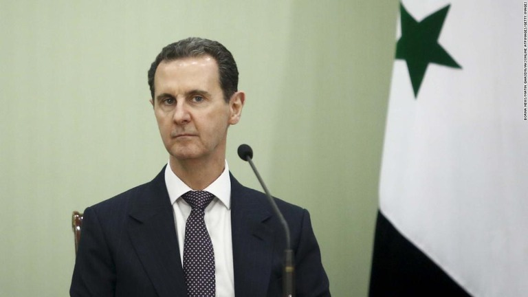 シリアのアサド大統領/Borna News/Matin Ghasemi/Aksonline ATPImages/Getty Images