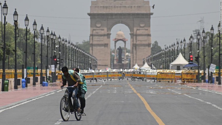 インドはこのところ熱波に襲われている/Kabir Jhangiani/NurPhoto/Getty Images