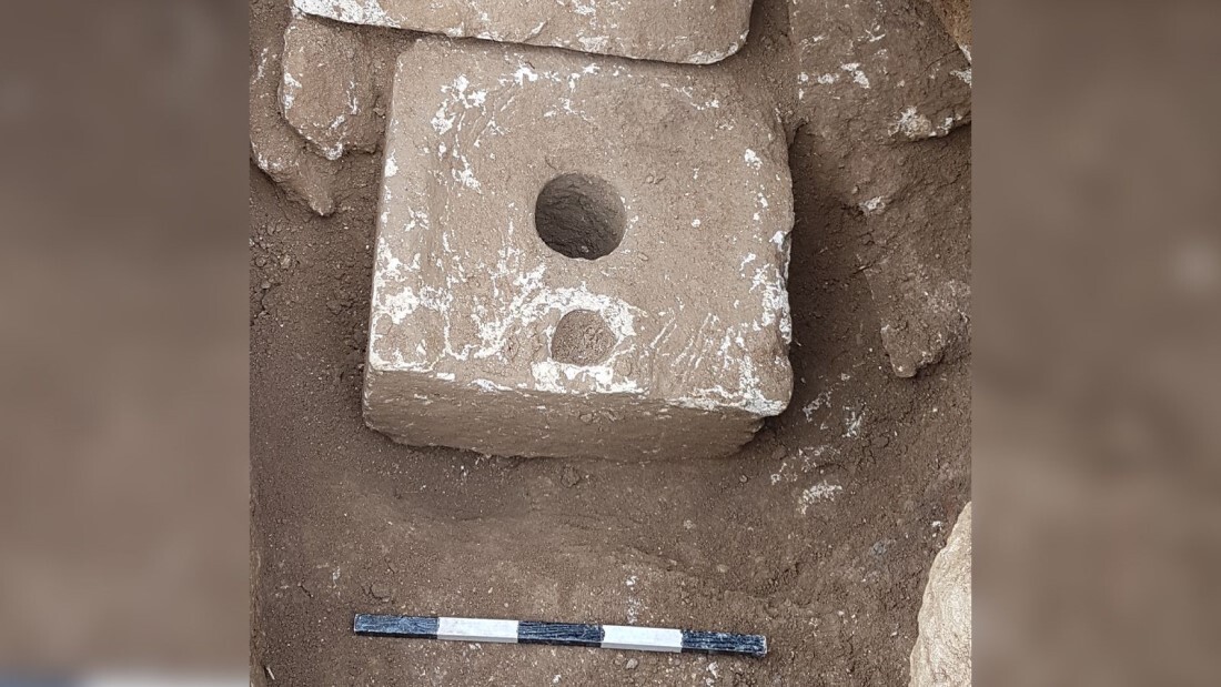 ２０１９年にエルサレム南郊で発掘された石造りのトイレ/Y. Billig