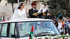 ヨルダン皇太子、サウジの建築家と挙式　ムハンマド皇太子と親族の家系
